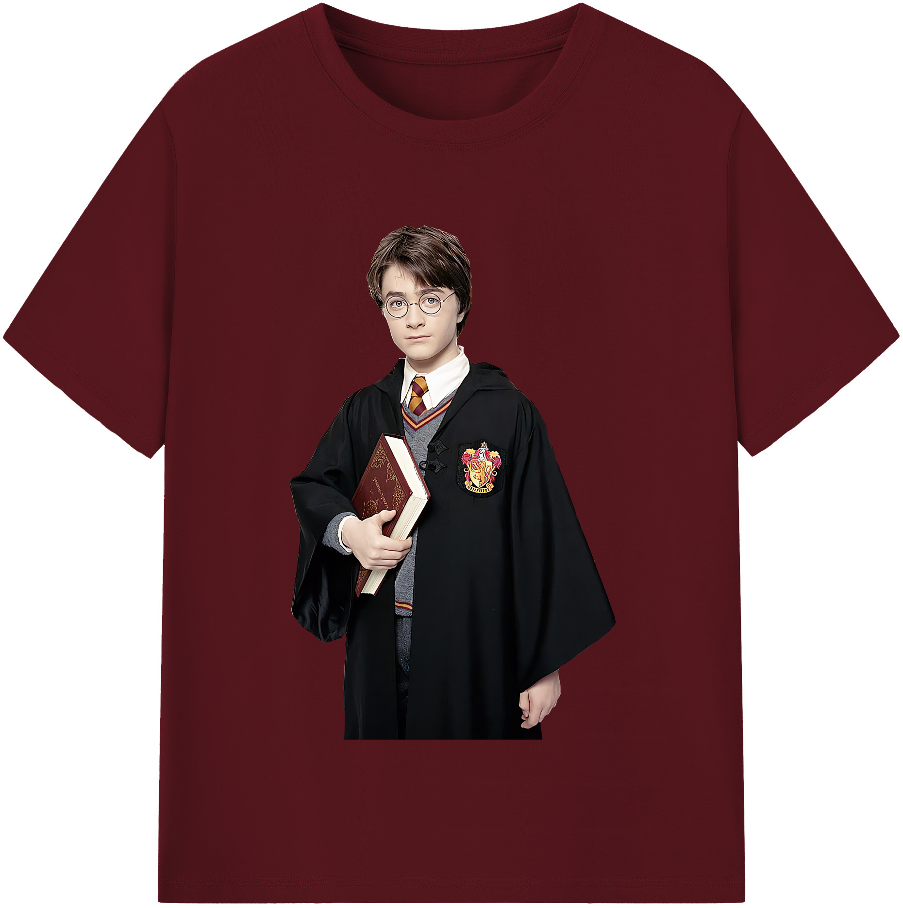 （画像用） Harry Potter ハリー・ポッターシリーズ 綿100％半袖Tシャツ（フロントプリント）